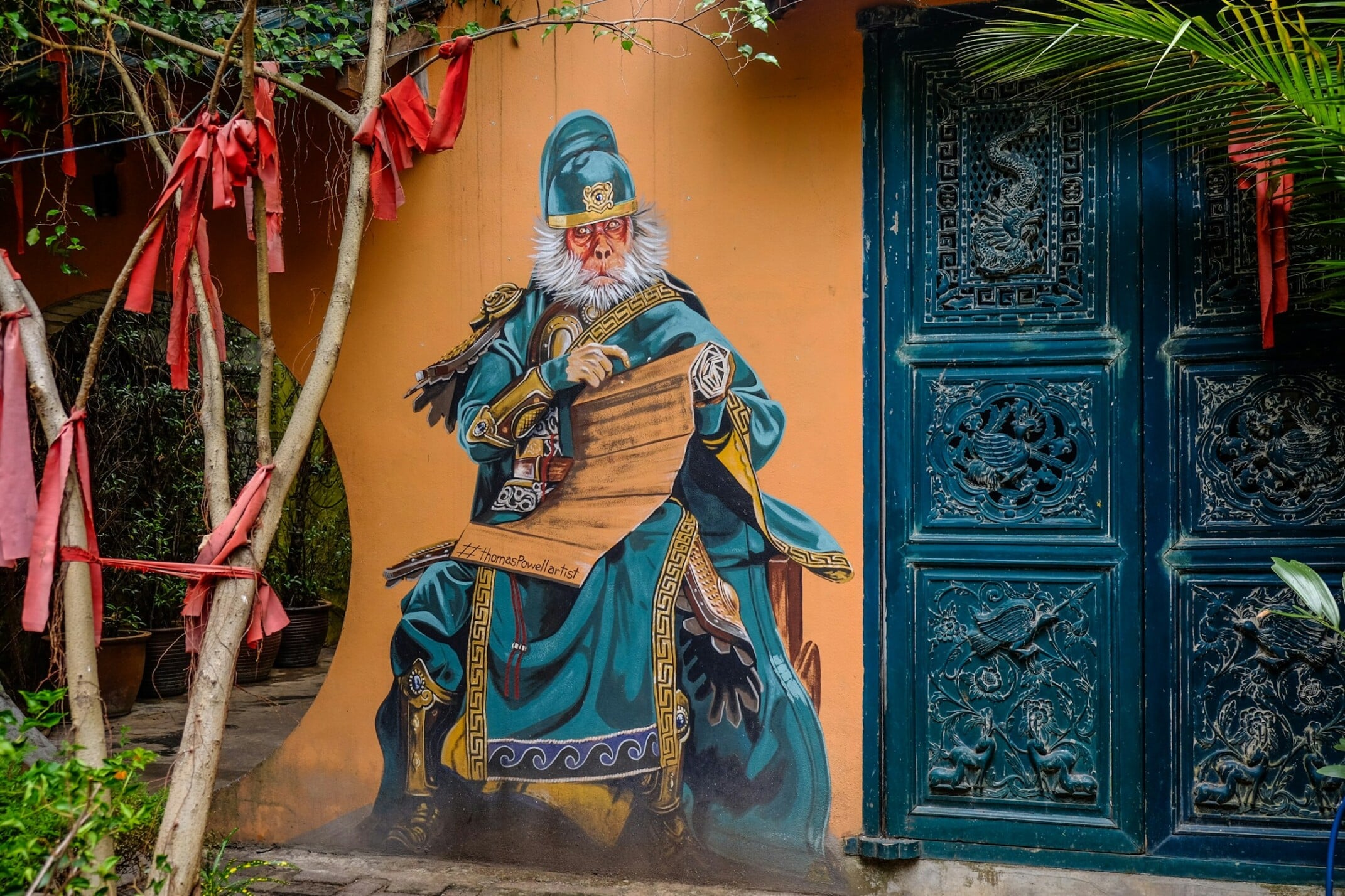 Penang, Street Art, schilderingen